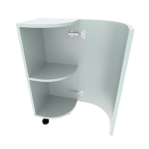 300, Curved Base Unit Rh Open, 720H X 300W X 300D-U-ZGCE